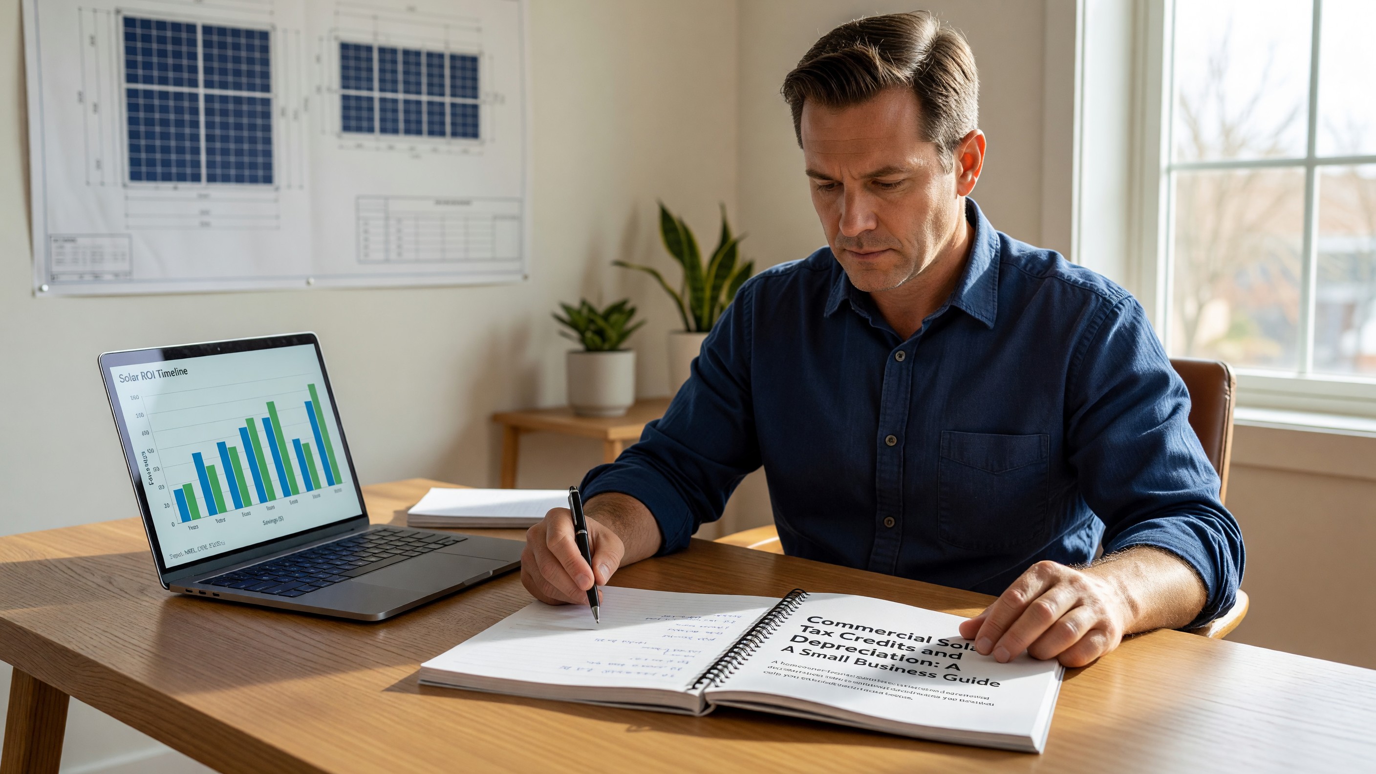 Commercial Solar Tax Credits and Depreciation: A Small Business Guide