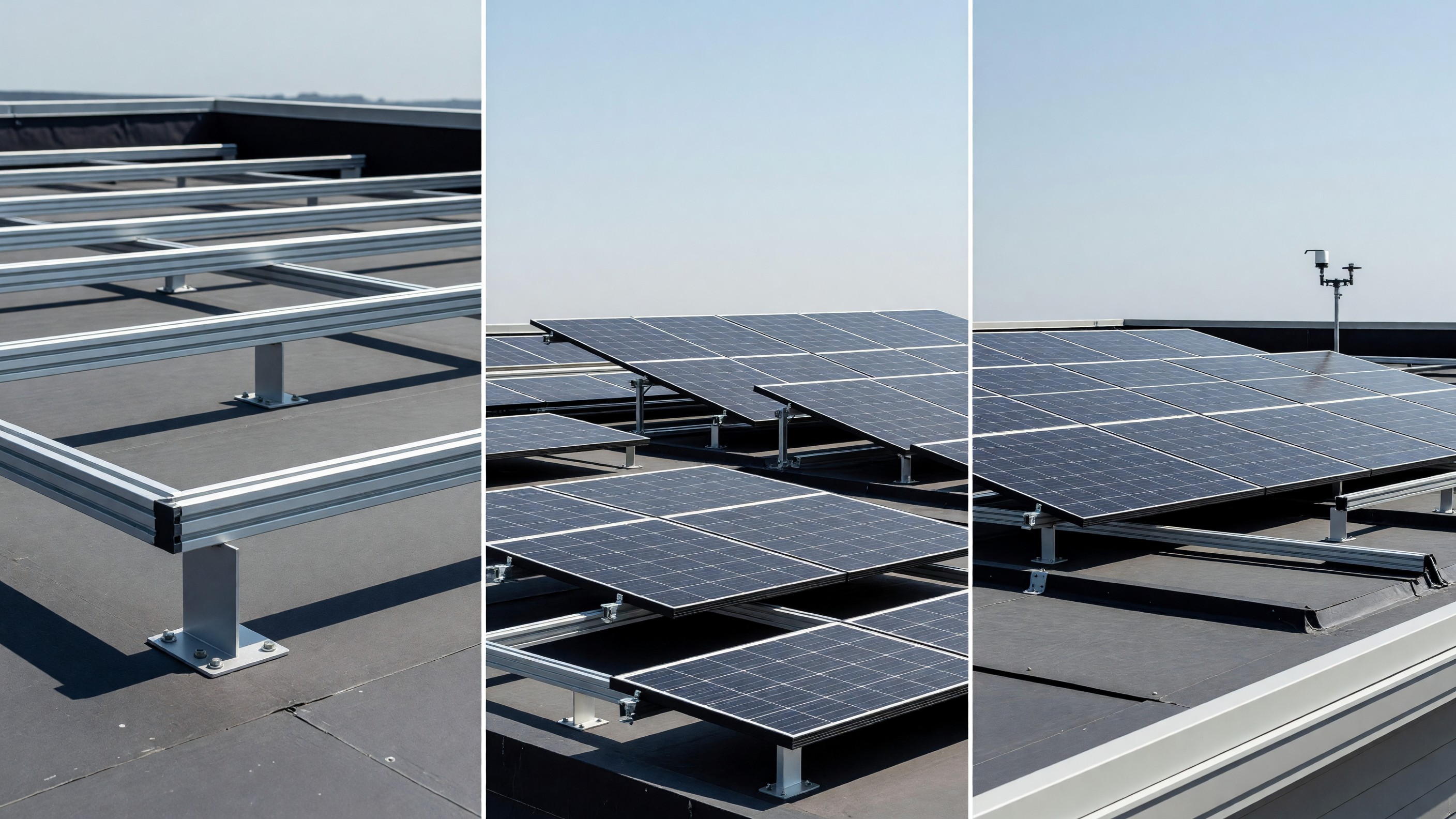 Solar on Flat Roofs: Racking Systems, Tilt Angles, and Special Considerations
