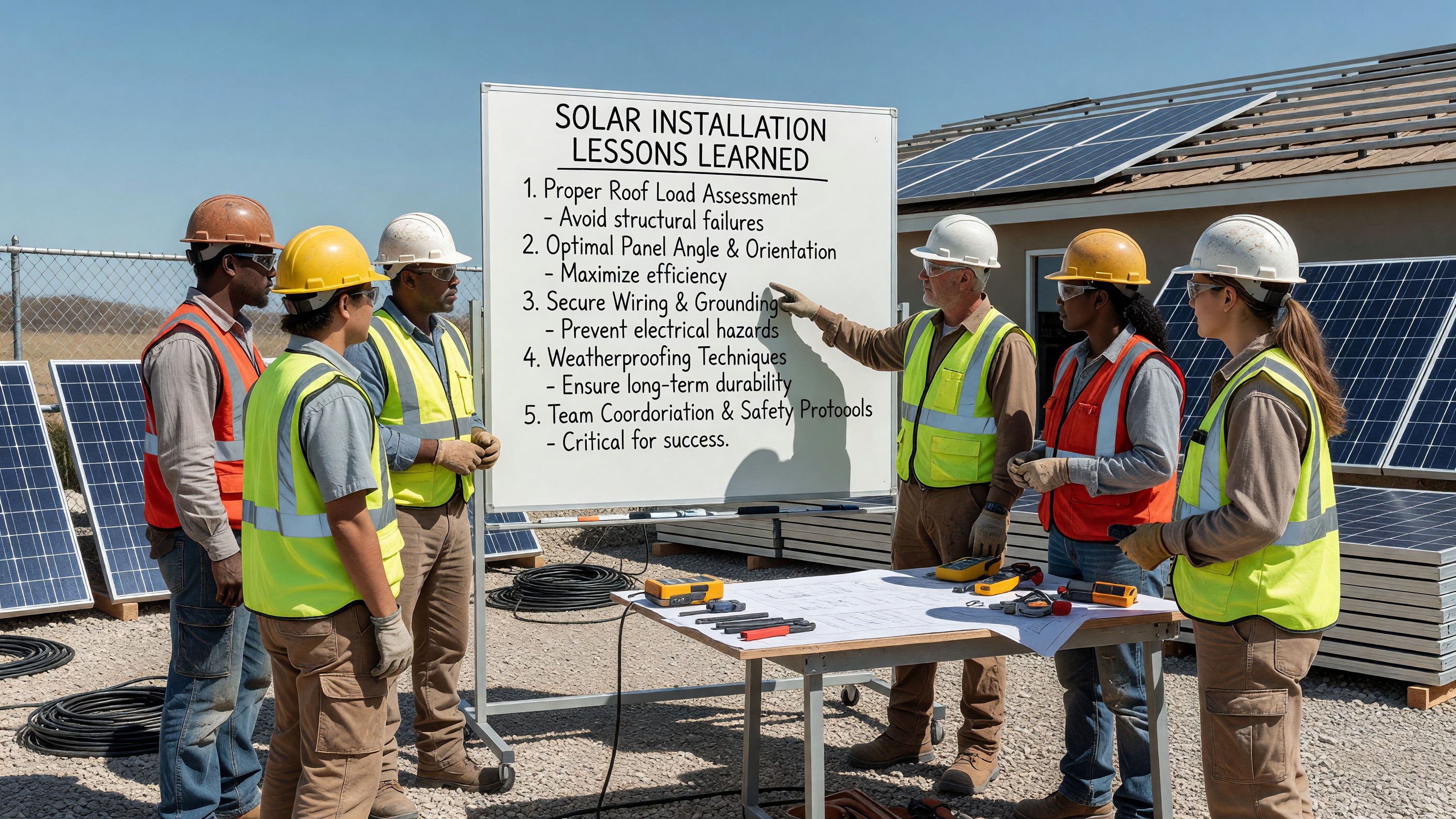 Solar Installation Lessons Learned