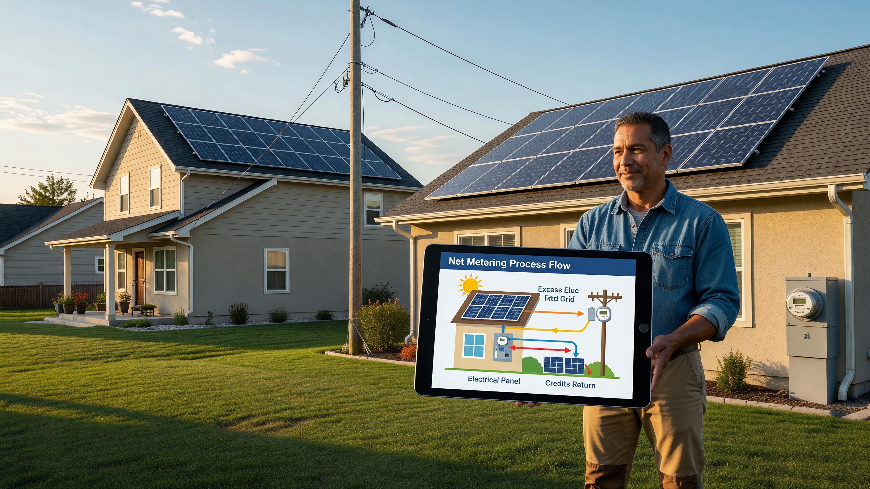 Net Metering Explained: How Selling Solar Back to the Grid Works