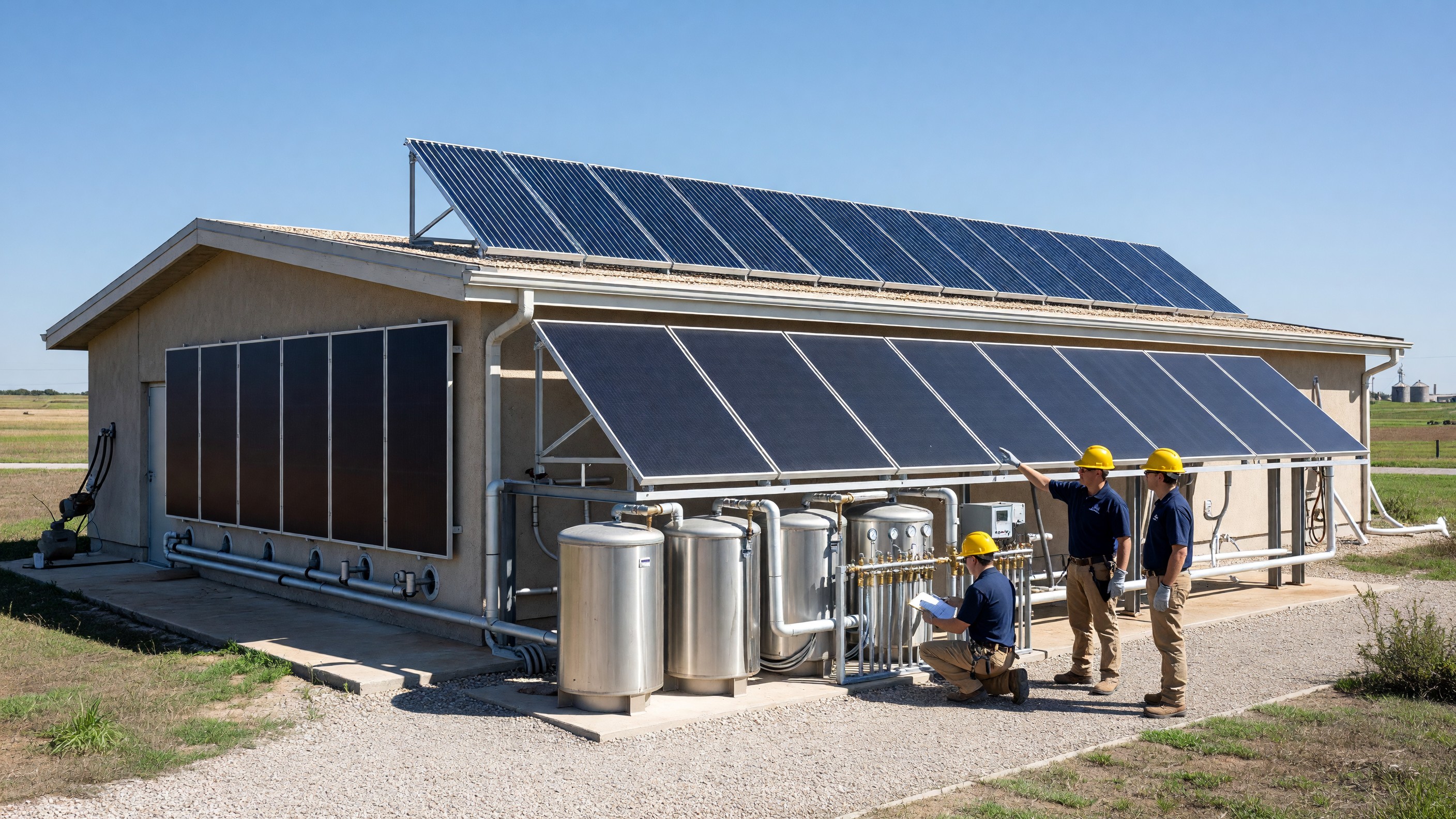 USDA Solar Water Heating Project