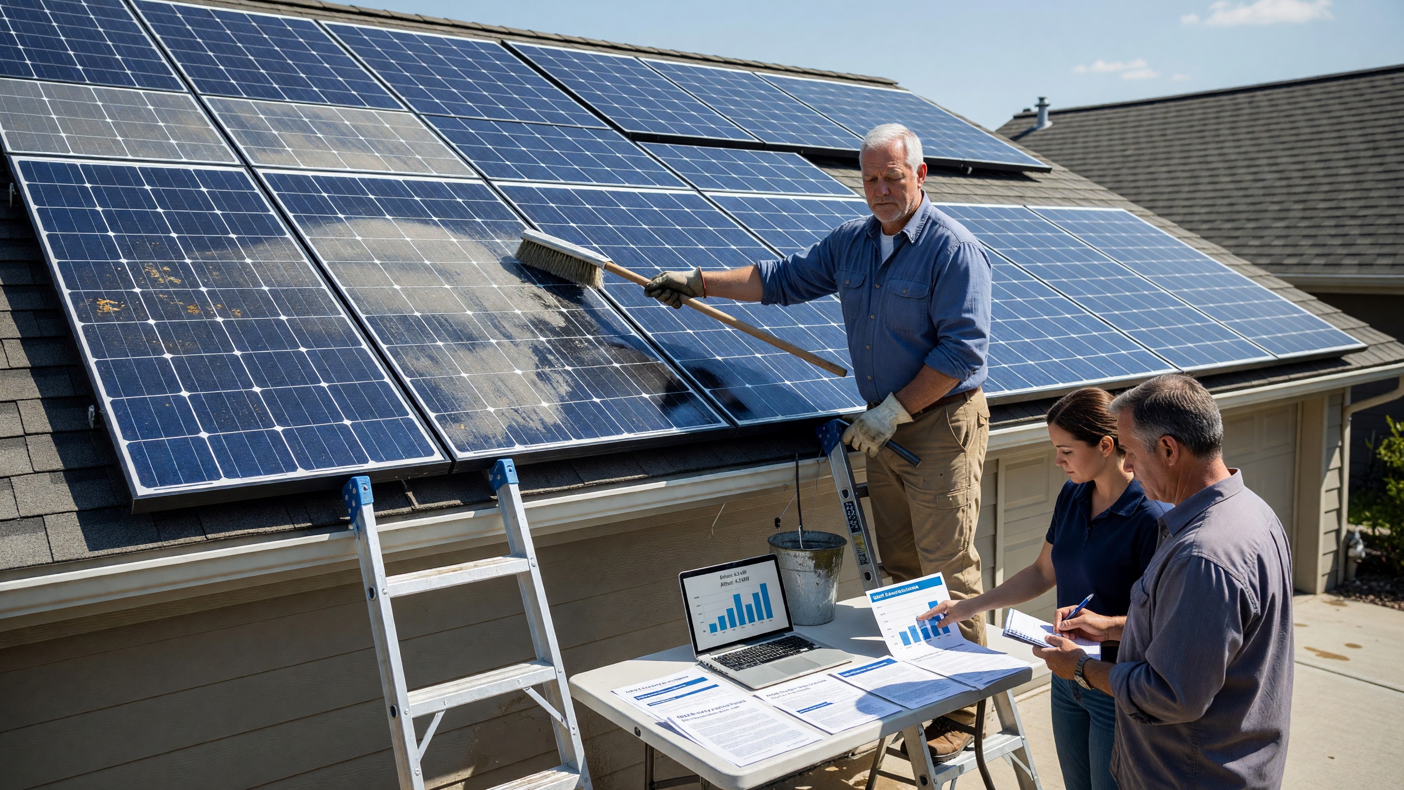 Solar Panel Cleaning: Does It Actually Improve Performance?