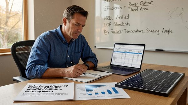 Solar Panel Efficiency Ratings: What the Numbers Actually Mean