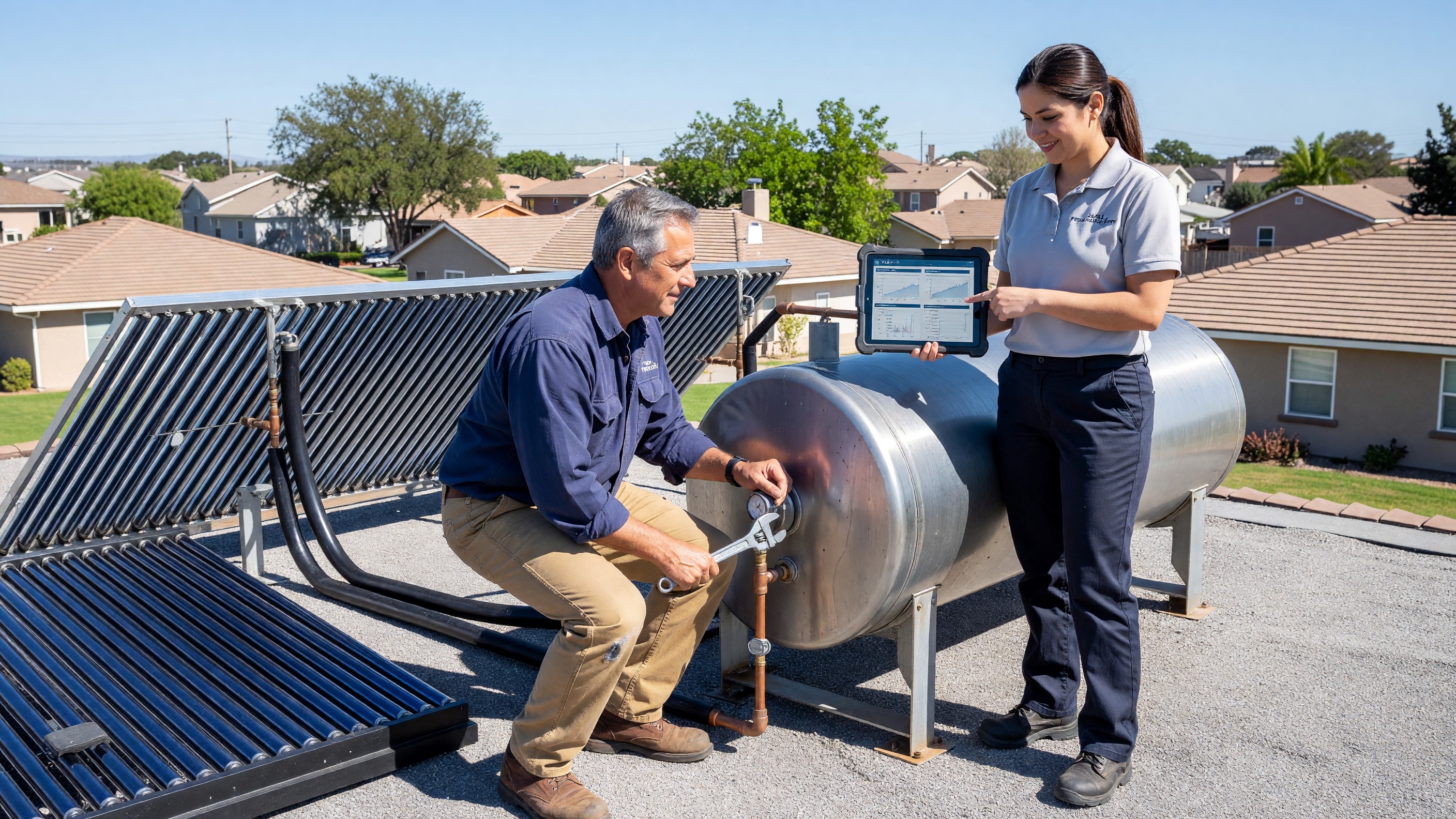 Solar Water Heater Maintenance: Annual Tasks and When to Call a Pro
